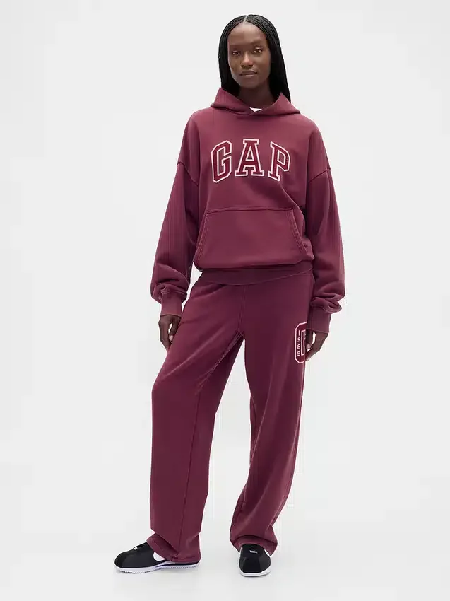 Heavyweight relaxte joggingbroek met logo voor volwassenen