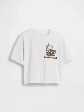Hello Kitty oversized boxy T-shirt voor kinderen