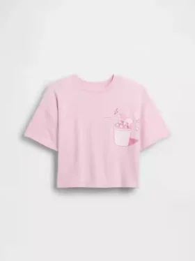 Hello Kitty oversized boxy T-shirt voor kinderen