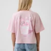 Hello Kitty oversized boxy T-shirt voor kinderen