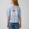 Hello Kitty oversized boxy T-shirt voor kinderen