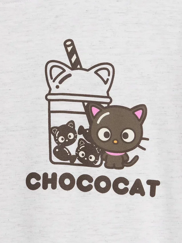 Hello Kitty oversized boxy T-shirt voor kinderen
