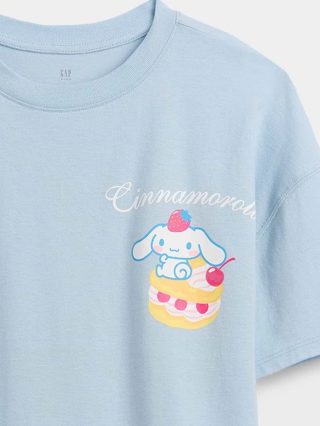 Hello Kitty oversized boxy T-shirt voor kinderen