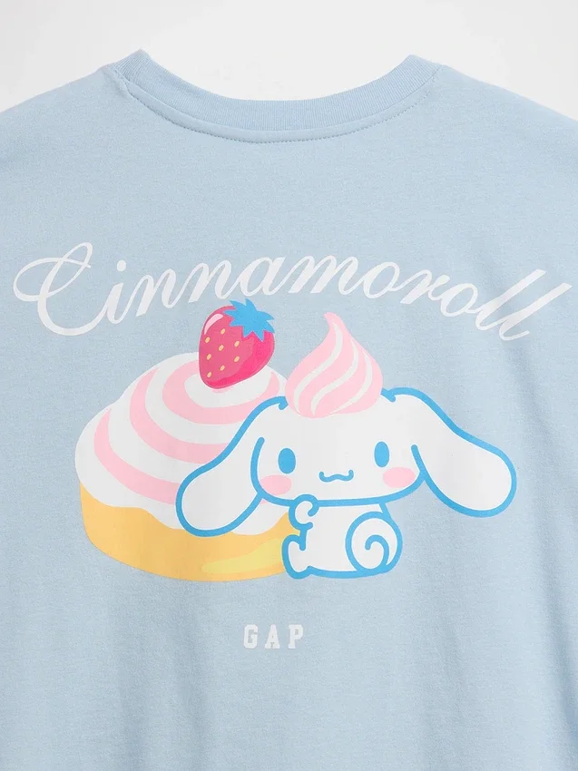 Hello Kitty oversized boxy T-shirt voor kinderen