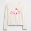 Hello Kitty oversized T-shirt met print voor kinderen