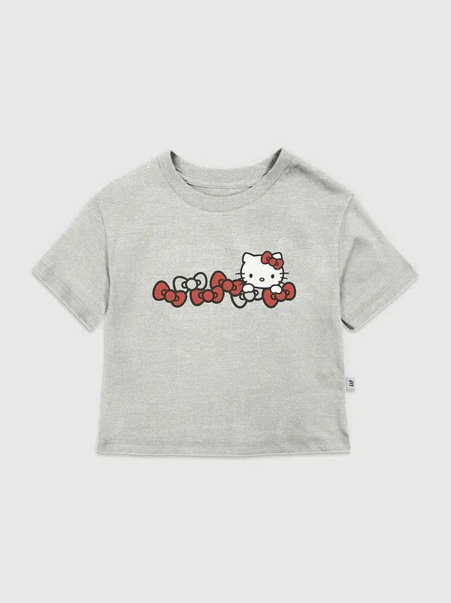 Hello Kitty-T-shirt met strikken voor peuters