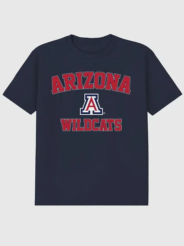 Het University of Arizona Campus Classic-T-shirt met opdruk