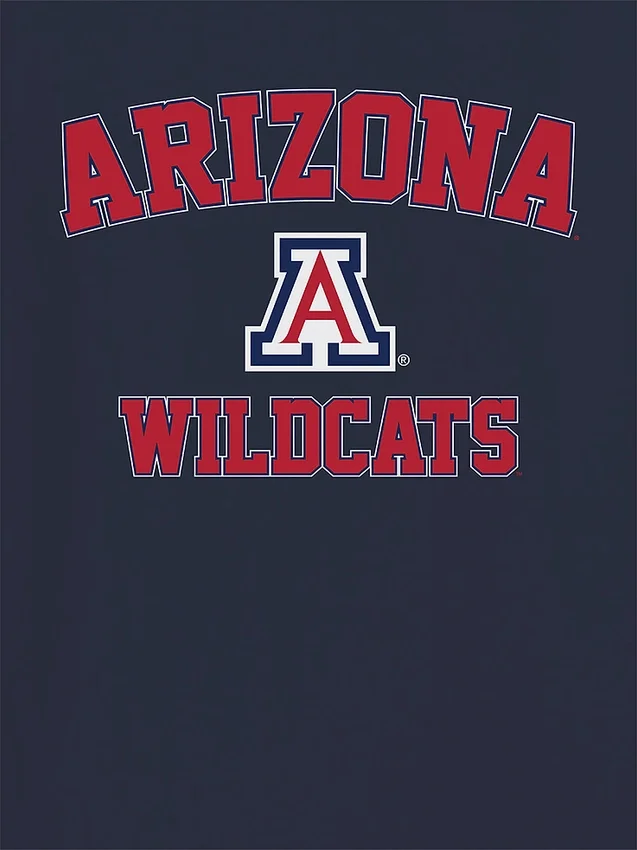 Het University of Arizona Campus Classic-T-shirt met opdruk