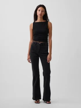 High-rise '70s flare-Jeans