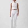 High-rise '70s flare-Jeans