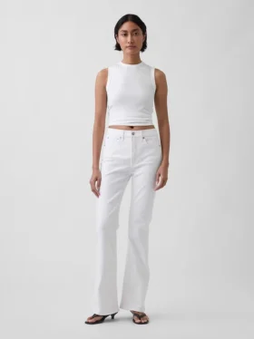 High-rise '70s flare-Jeans