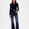 High-rise '70s flare-Jeans