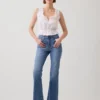 High-rise '70s flare-Jeans