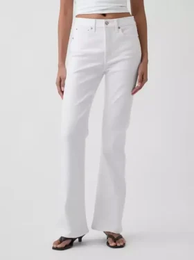 High-rise ’70s flare-Jeans