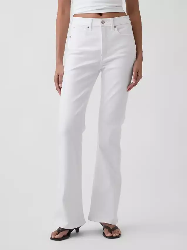 High-rise '70s flare-Jeans