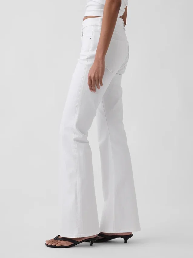 High-rise '70s flare-Jeans