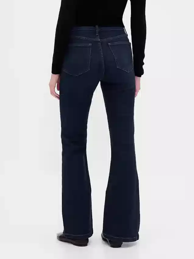 High-rise '70s flare-Jeans