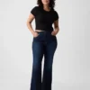 High-rise '70s flare-Jeans