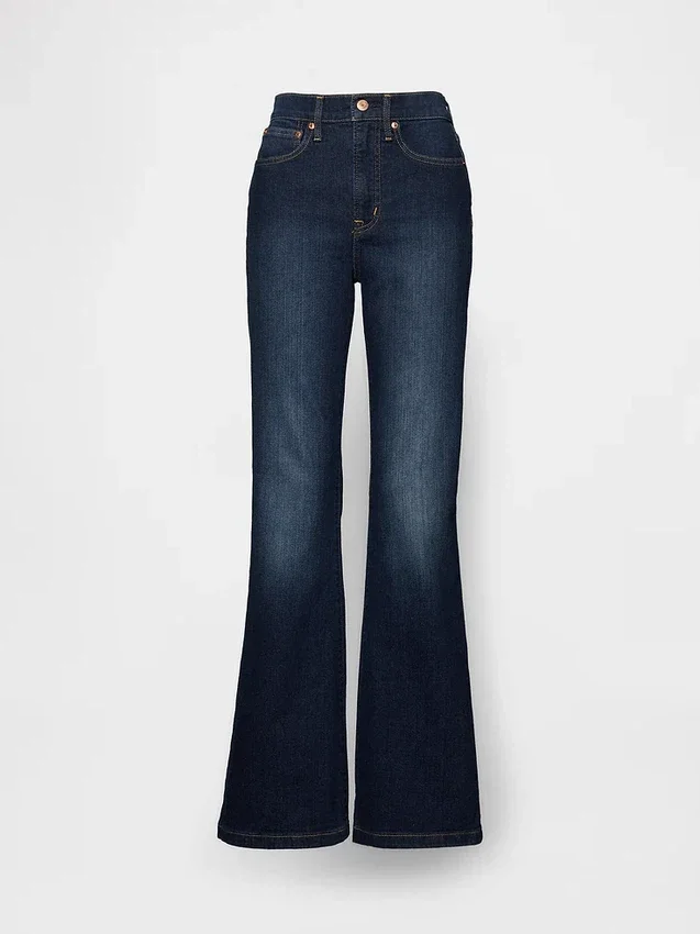 High-rise '70s flare-Jeans