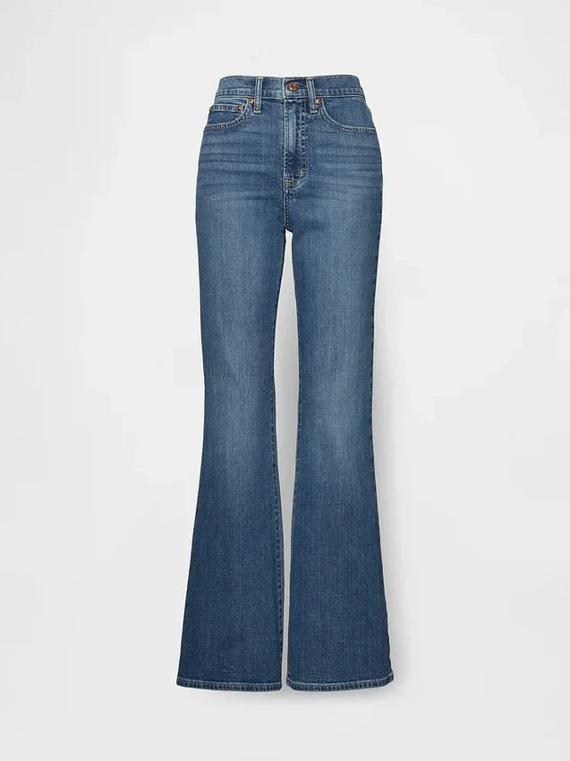 High-rise '70s flare-Jeans
