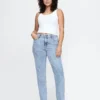 High Rise '90s Slim Straight Jeans