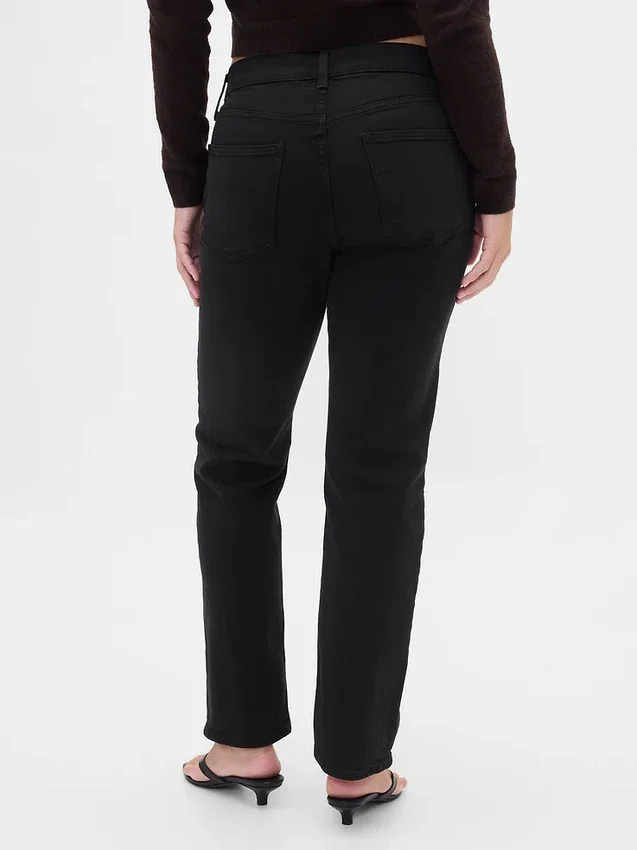 High Rise '90s Slim Straight Jeans