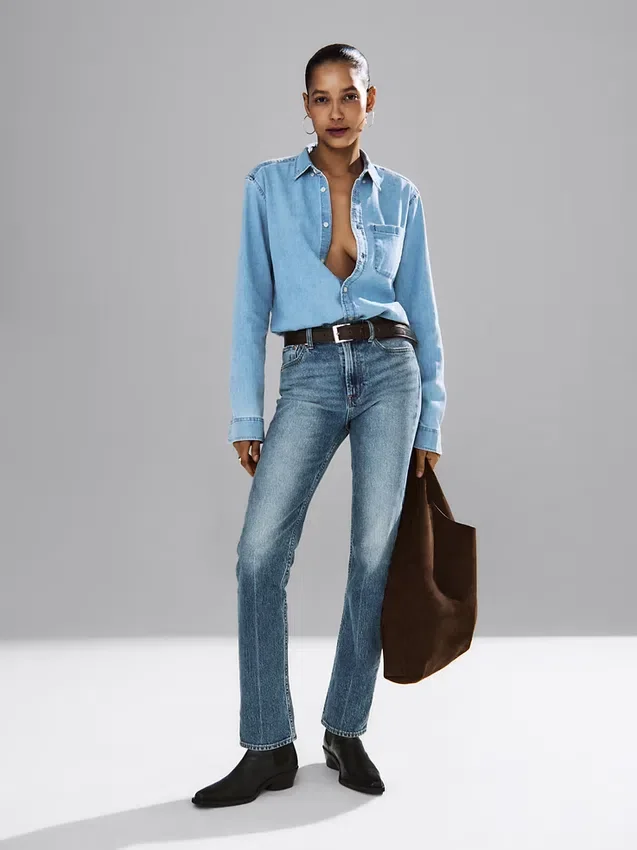 Vegan suède slouchy draagtas