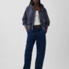 High Rise Easy Barrel-Jeans