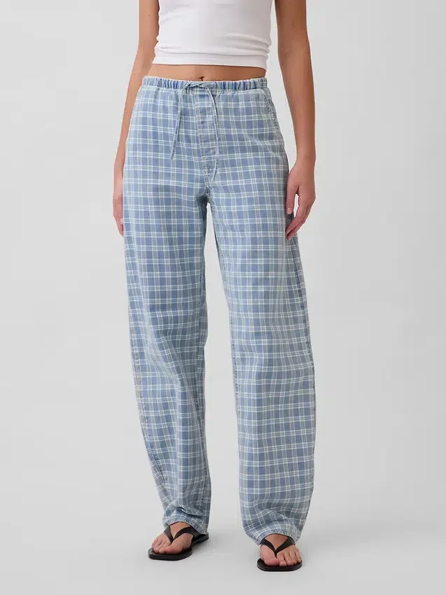 High Rise Easy Barrel-Jeans