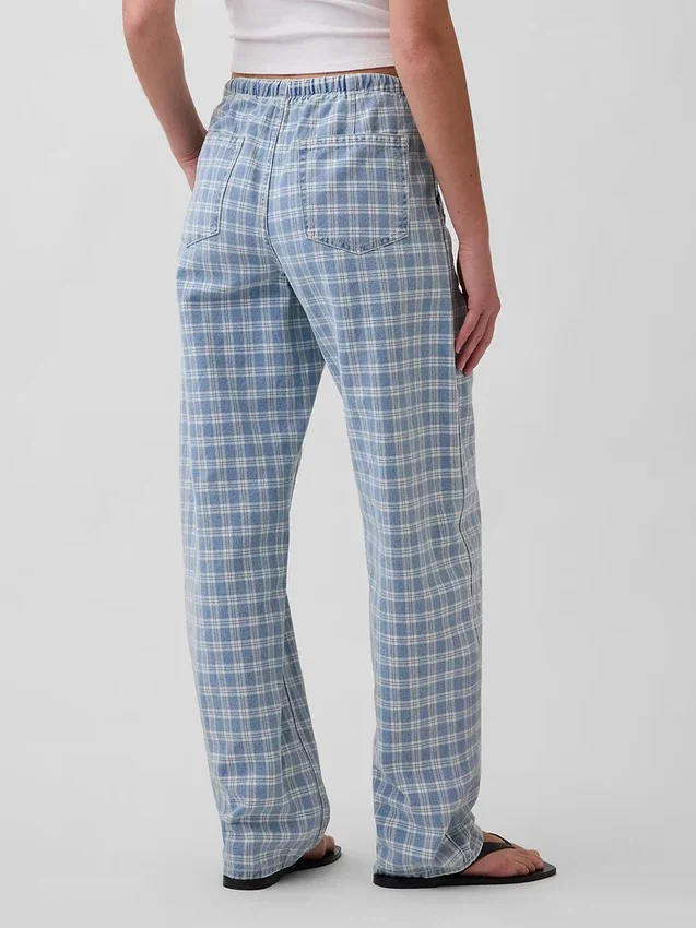 High Rise Easy Barrel-Jeans