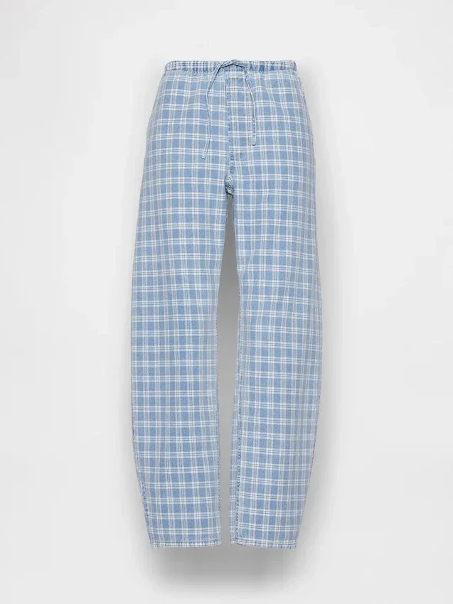 High Rise Easy Barrel-Jeans