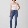 High Rise True Skinny-Jeans
