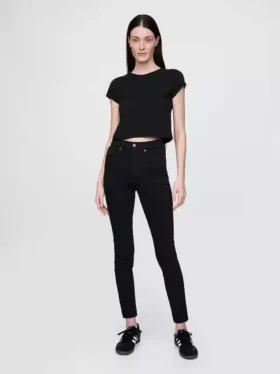 High Rise True Skinny-Jeans