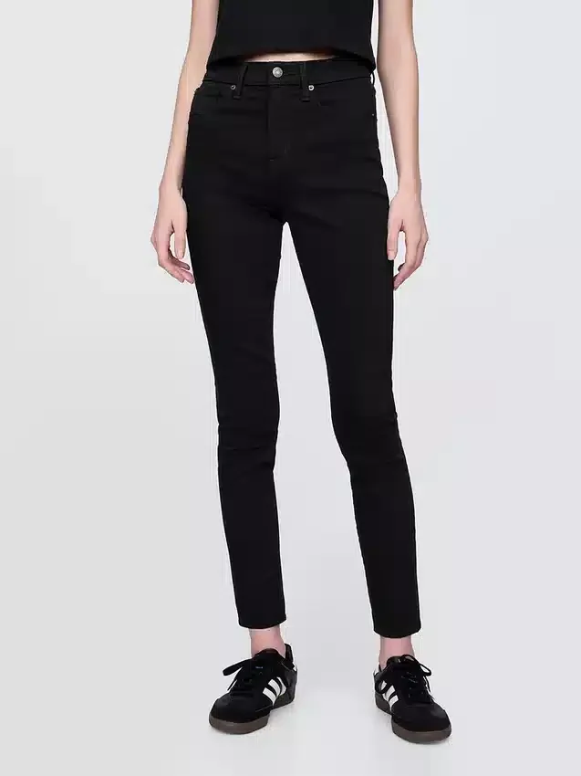 High Rise True Skinny-Jeans