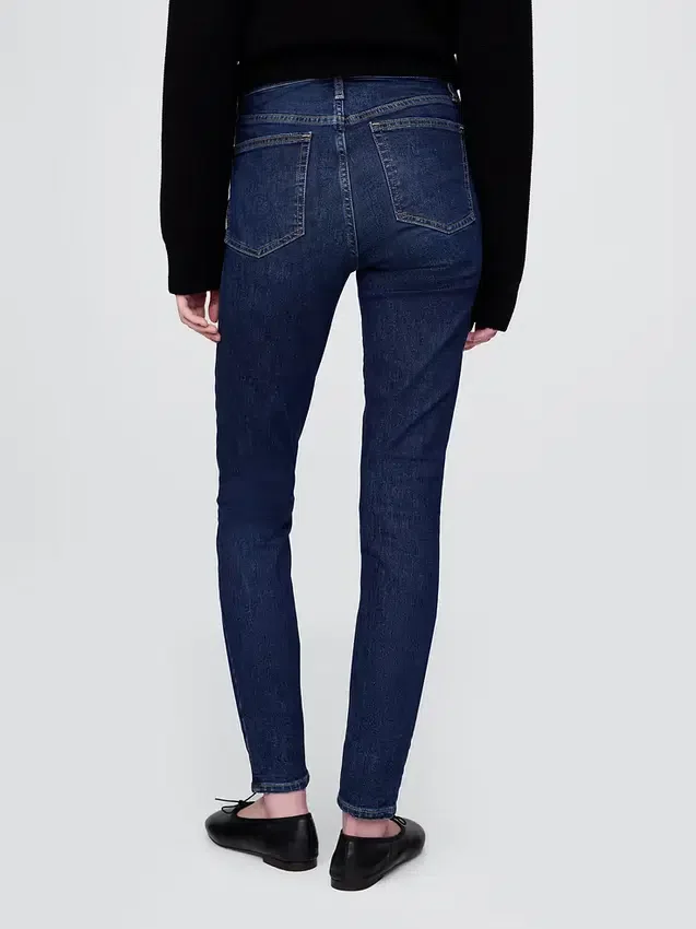 High Rise True Skinny-Jeans