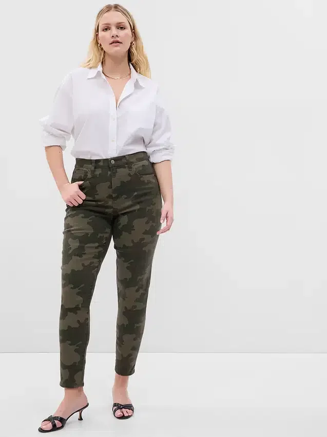 High Rise True Skinny-Jeans