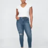 High Rise True Skinny-Jeans