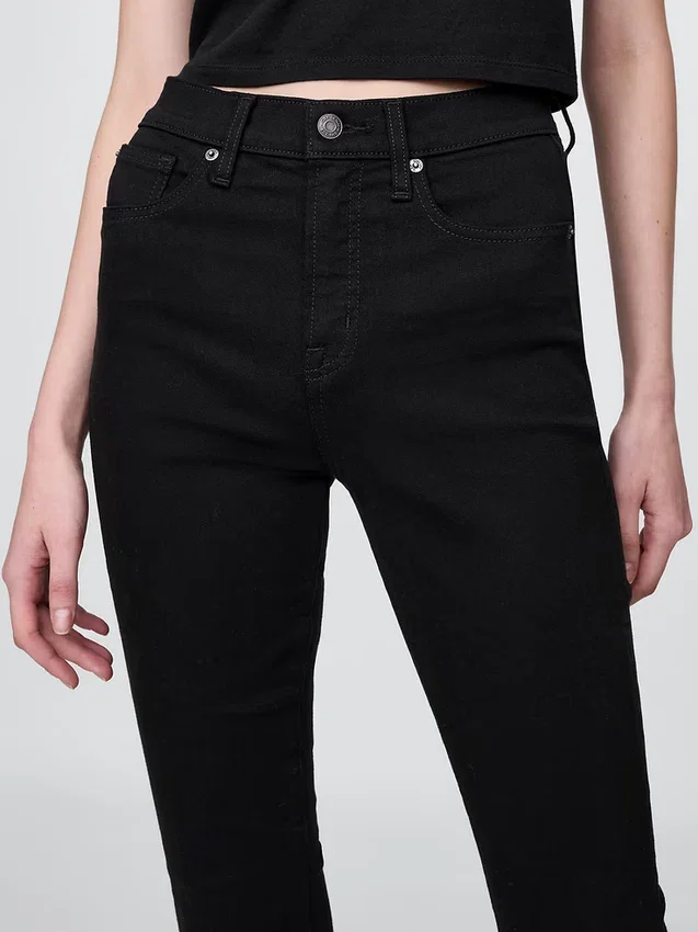 High Rise True Skinny-Jeans
