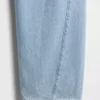 High Rise Ultrasoft Barrel-Jeans