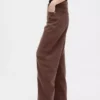 High Rise Ultrasoft Crossover Barrel-Jeans