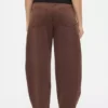 High Rise Ultrasoft Crossover Barrel-Jeans