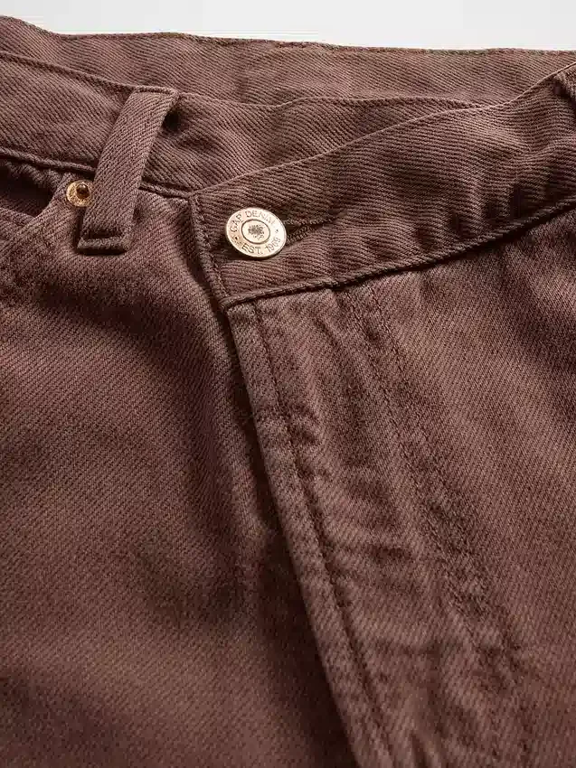 High Rise Ultrasoft Crossover Barrel-Jeans