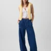 High Rise Ultrasoft Easy Barrel-Jeans