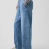 High Rise Ultrasoft Easy Barrel-Jeans
