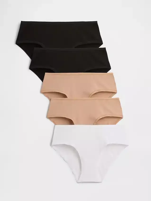 Hipster met lage taille (5-pack)
