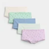 Hipster-slipjes van biologisch stretchkatoen voor kinderen (5-pack)