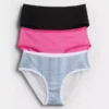 Hipster van biologisch stretchkatoen (3-pack)