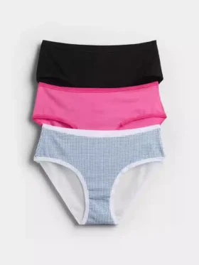 Hipster van biologisch stretchkatoen (3-pack)