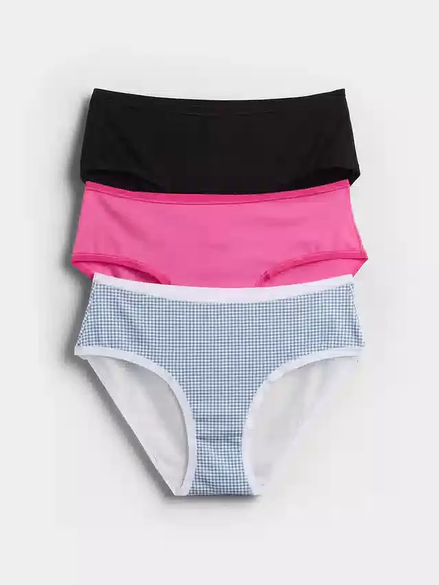 Hipster van biologisch stretchkatoen (3-pack)