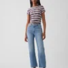 Hoge taille '90s slim straight cropped Jeans